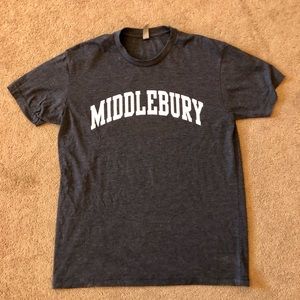 Navy Blue Middlebury College T-Shirt